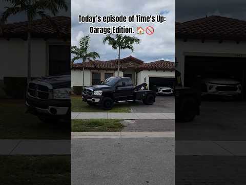 Repo Man vs. The Garage 🏠 #repo #towtruck #shorts