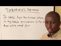 THEVENIN S THEORY ELECTRICAL CIRCUIT ANALYSIS MR ODIWOUR EXAMPLE 1 2 PART 1