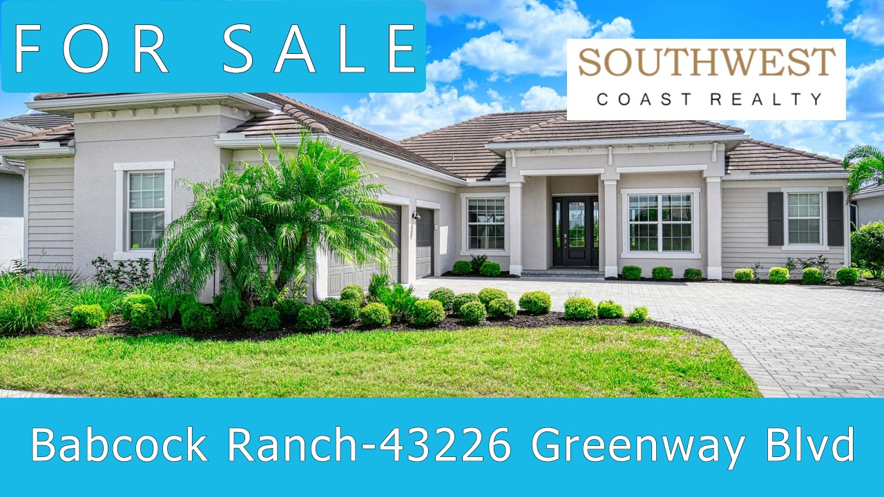 For Sale Babcock National Golf-43226 Greenway Blvd, Punta Gorda, FL 33982