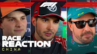 Drivers React After The Race | 2025 Chinese Grand Prix