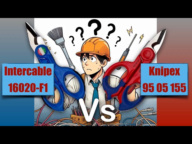 Vídeo relacionado con Intercable - Tijeras profesionales de electricista F1 16020 Serie limitada equipo fútbol Nápoles azul 16020-F1-CN