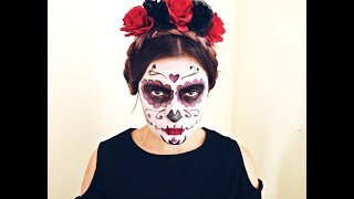 MAKEUP HALLOWEEN Mexican Style - Dia de Los Muertos