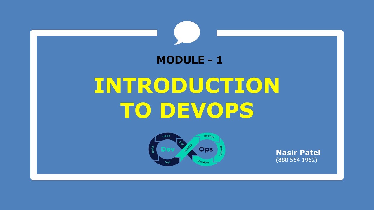 Module 1 - Introduction to DevOps