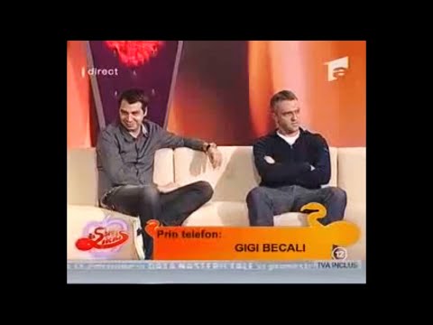 Gigi Becali - Am alergie la proști. ft. Costin Ștucan & Decebal Rădulescu