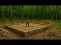 65 Days Of Building A Bushcraft Survival House Without A Nail