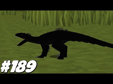 HATCHING A BABY INDORAPTOR & STARTING THE EPISODE 200 BUILD | MINECRAFT DINOSAURS |EP 189