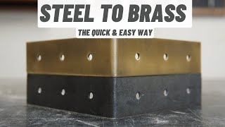 Making Steel Like GOLD/BRASS in Seconds!