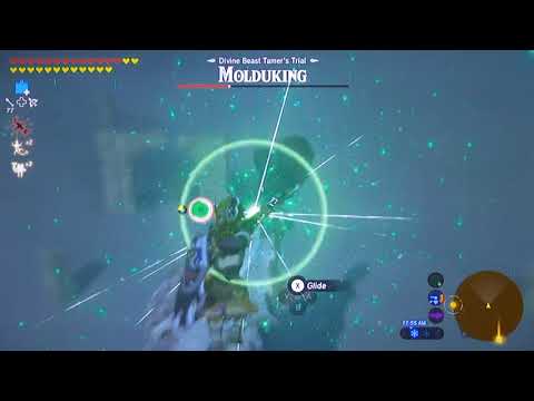 BotW#171b - BEST How To Kill MolduKing & Big Or Small Keive Tala Shrine DLC2 Champion Urbosas Song