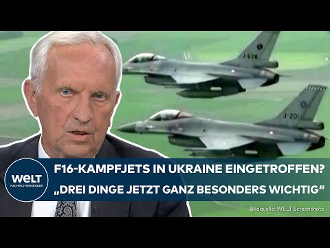 PUTINS KRIEG: F16-Kampfjets! Luftverteidigungssysteme und Kampfflugzeuge in Ukraine eingetroffen?