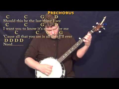 Tenerife Sea (Ed Sheeran) Banjo Cover Lesson in G with Chords/Lyrics