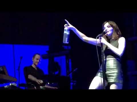 CHVRCHES - smalltalk It's October 3rd LIVE HD (2016) Hollywood Forever Los Angeles