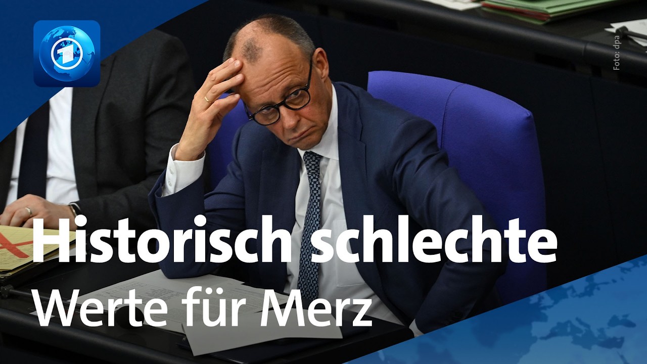 🌍 tagesschau24 Top-Thema, 8.5.2026 | Für die Bundesregierung läuft es nicht
