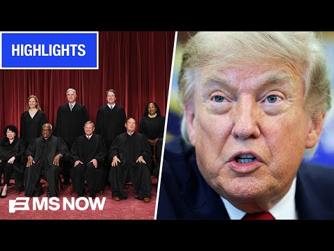 MS NOW hosts react to Supreme Court STRIKING DOWN Trump’s birthright citizenship order