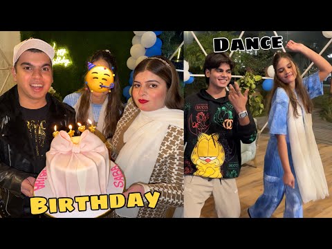 KIS FAMILY MEMBER KI BIRTHDAY KRI 😁 DANCE CHALLENGE 😍