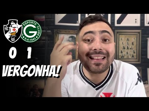 VASCO 0 x 1 GOIÁS | QUE VERGONHA! ESSE TIME PERDEU MAIS UMA! O PIOR FUTEBOL DA HISTÓRIA DO VASCO!