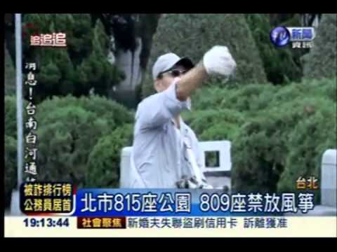 北市天空戒嚴? 99%公園禁放風箏