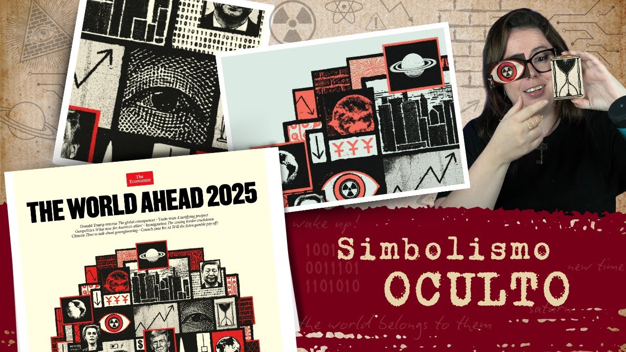 The Economist 2025 - Symbolism and subliminal messages on the cover!