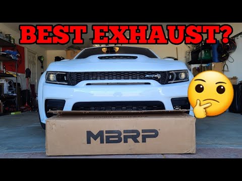 MBRP Race profile exhaust install on Redeye & initial thoughts #charger #mbrp #exhaust #install