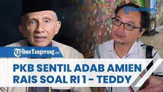 Sekjen PKB Sebut Ocehan Amien Rais soal Prabowo-Prabowo Tidak Penting dan Hanya Bikin Gaduh