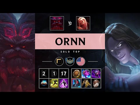 Ornn Top vs Vladimir - NA Challenger Patch 25.13