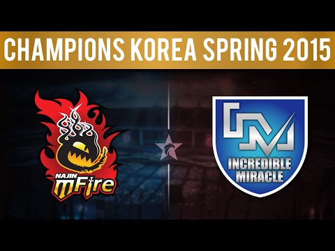 NJE vs IM Game 1, LCK Spring 2015 W10D3, Najin e-mFire vs Incredible Miracle