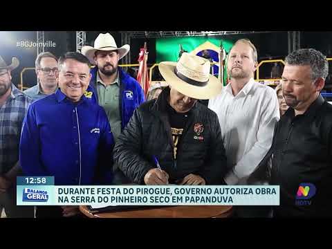 Governo autoriza obra na BR-116 durante festa em Papanduva