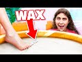 I MADE AN ENTIRE POOL OF WAX SLIME