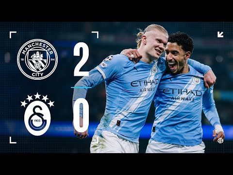 HIGHLIGHTS! City beat Galatasaray to seal top eight Champions League spot | Man City 2-0 Galatasaray