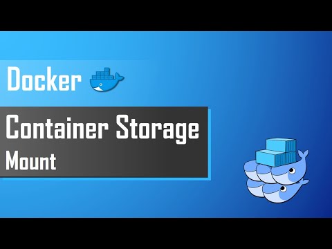 Docker Container storage  mounts| Docker tutorial for beginners