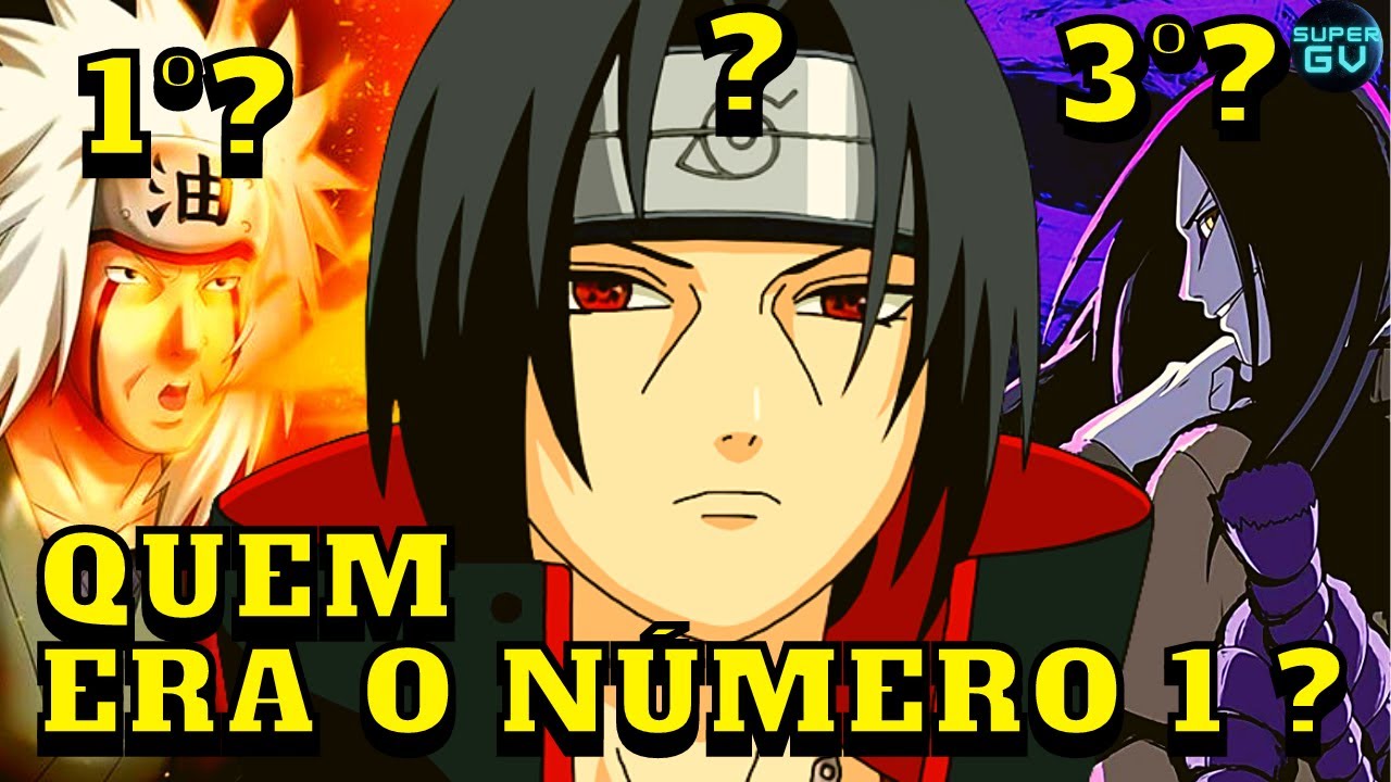 QUEM É O MAIS FORTE de NARUTO CLÁSSICO ? TOP 10 PERSONAGENS MAIS FORTES DE NARUTO CLÁSSICO