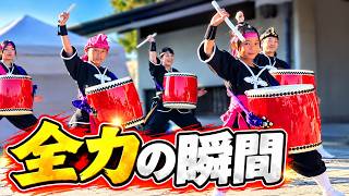 初めて地元で演舞！単独公演への意気込みをマイクでアピール！【琉球國祭り太鼓 茨城支部 ジュニアメンバーの１日】
