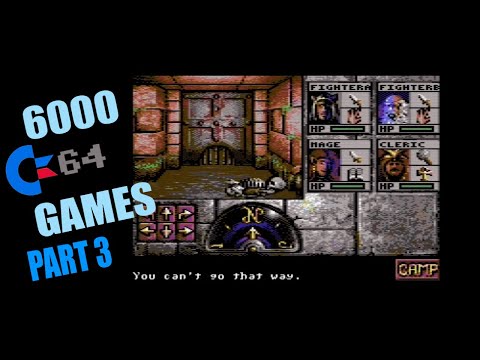 6000 Commodore 64 Games - Part 3  (E-G) - PAL 50fps