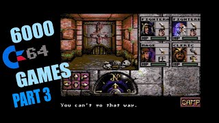 6000 Commodore 64 Games - Part 3  (E-G) - PAL 50fps