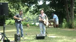 Trey Schneider Covering Trent Tomlinson song One wing in the fire.mpg