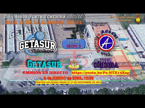 11ªJ DHPF 21/22: Getasur vs Itea Córdoba