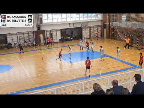 2. HRL Sjever, 3. kolo, RK Zagorica vs RK Sesvete 2