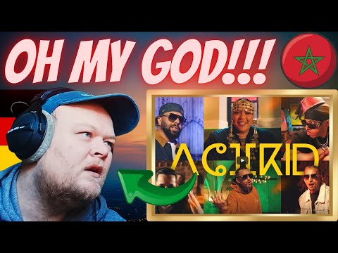 🇲🇦 Achkid | Foreigner Reaction | Hkayne & Muslim & Dizzy DROS & chaimae abdelaziz prod. Red One