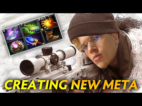 Topson CREATING NEW META — Arcane Blink + Octarine FULL MAGIC Sniper