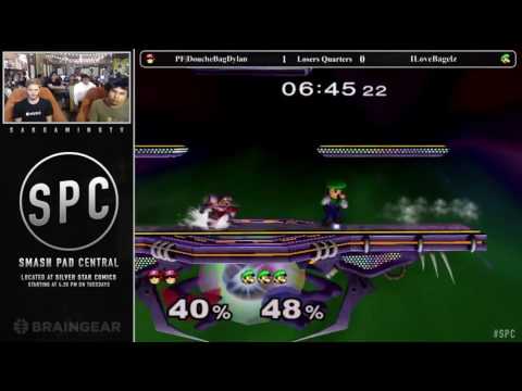 SPC8 Losers Quarters - PF|DoucheBagDylan (Captain Falcon) vs ILoveBagelz (Luigi)