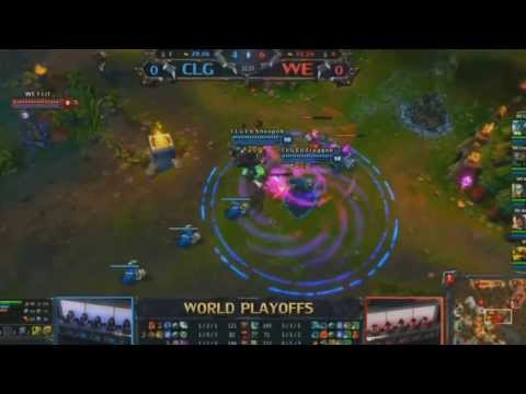 Clg.EU vs Team WE game 1 (only kills)