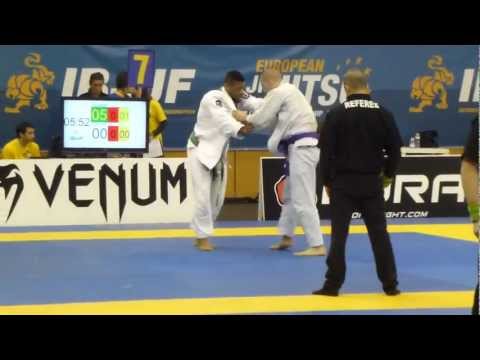 Tim Spriggs vs Hannu Karjalainen - FINAL - IBJJF European Open 2013 - Purple Adult - Heavy