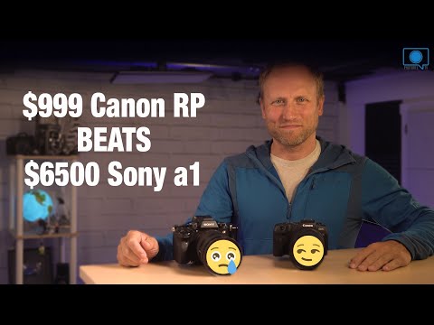 Canons $999 RP Beats the $6500 Sony a1!?!  5+ Ways the Canon is Better