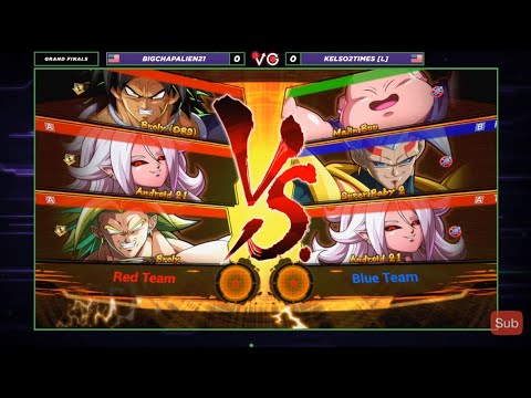 F@X 418 GRAND FINALS - BigChapAlien21 Vs. KELSO2TIMES [L] Dragon Ball FighterZ