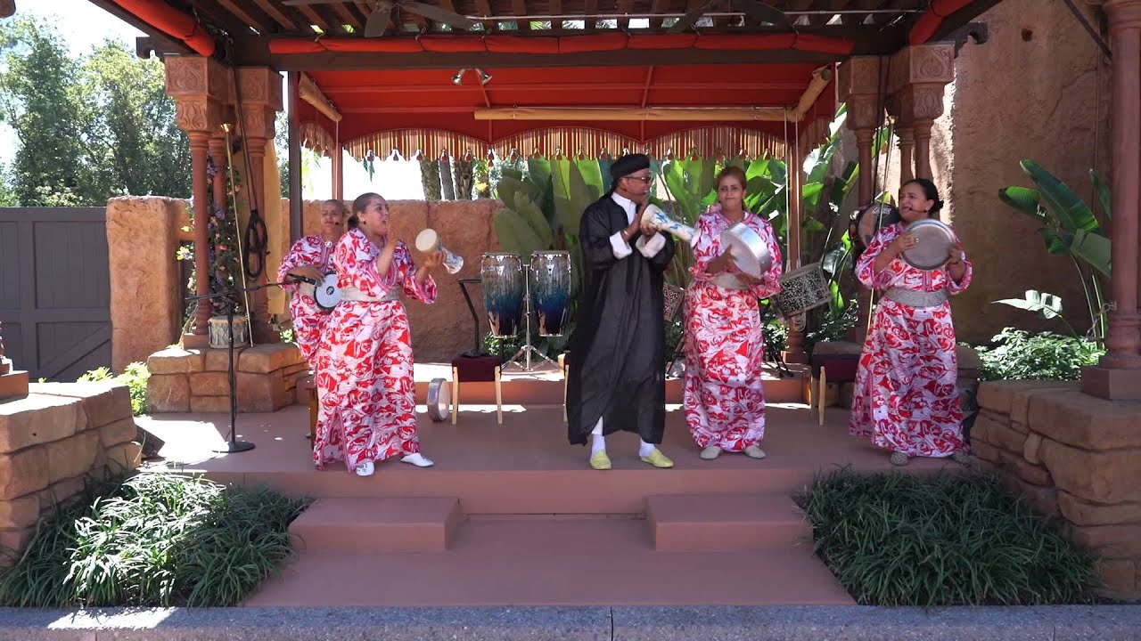 B'net Al Houwariyate performance at Epcot's Morocco Pavilion