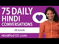 2 Hours Of Daily Hindi Conversations Hindi Practice For ALL Learners