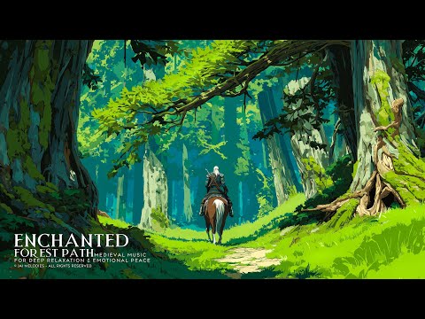 Enchanted Forest Path | Medieval Music for Deep Relaxation & Emotional Peace