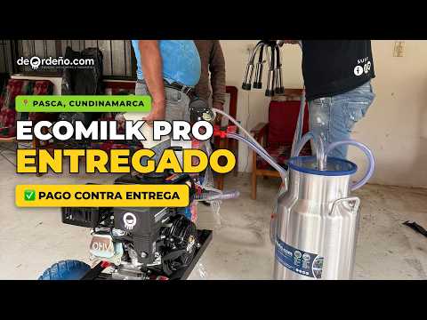 🐄 Ecomilk Pro a gasolina entregado en Pasca, Cundinamarca, con inducción | PAGO CONTRA ENTREGA