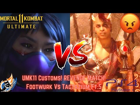 UMK11 Customs! REVENGE MATCH! Footwurk Vs Tactazium Ft.5 #UMK11 #FeetVsTact #RevengeMatch #Comedy