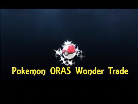 Pokemon ORAS Wonder Trade Episode 1 -Unown-