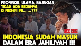 Download lagu CAK NUN: INDONESIA HAS ENTERED THE ERA OF IGNORANCE! PRABOWO, WHEN WILL YOU REALIZE THIS SITUATION? mp3 Download lagu CAK NUN: INDONESIA HAS ENTERED THE ERA OF IGNORANCE! PRABOWO, WHEN WILL YOU REALIZE THIS SITUATION? mp3